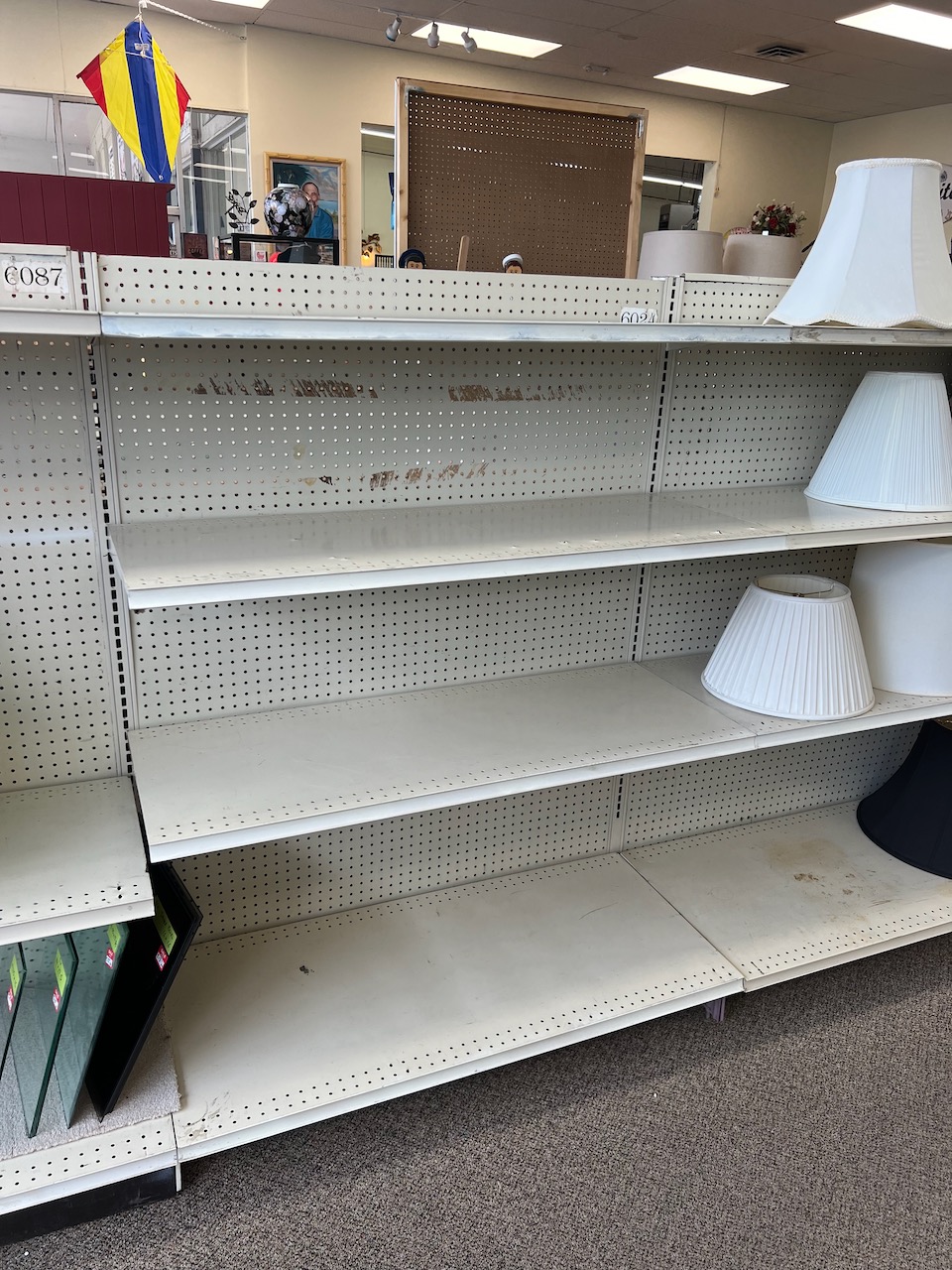 Retail Aisle Rack/Shelving Sections
