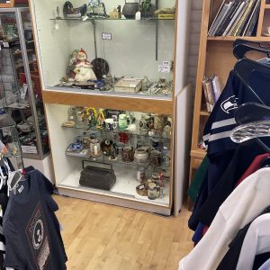 Laminate veneer particle board display case