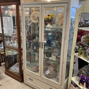 Contemporary Lighted Display Case