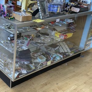 Glass and aluminum display case
